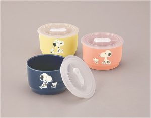 [SD3-40-1]ピーナッツ　モアスヌーピー　トリオレンジセット