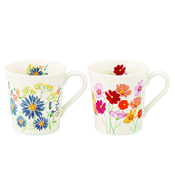 ペアマグセット　孔雀草・コスモス　[SE6-131-4]