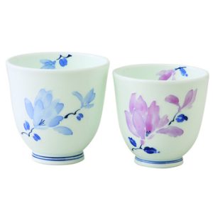 辻が花　組湯呑　[SE6-142-1]