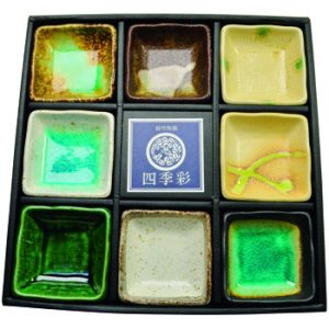 古窯絵変り８客珍味小鉢揃[SE6-145-2]