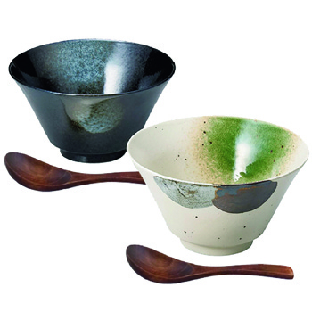 窯変　インスタン丼ペア　[SE6-148-4]