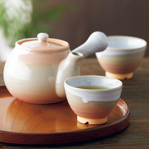 萩焼 茶こし付茶器揃 [62-259-81] | 引き出物宅配（送料無料）カタログ ...