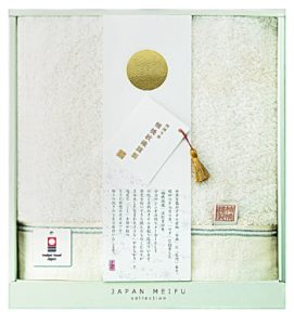 楠橋紋織謹製　天の川バスタオル１　ﾍﾞｰｼﾞｭ　[SE6-91-6]