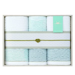 瀬戸内逸品しおさいバスタオル２フェイスタオル２　[SE6-84-5]