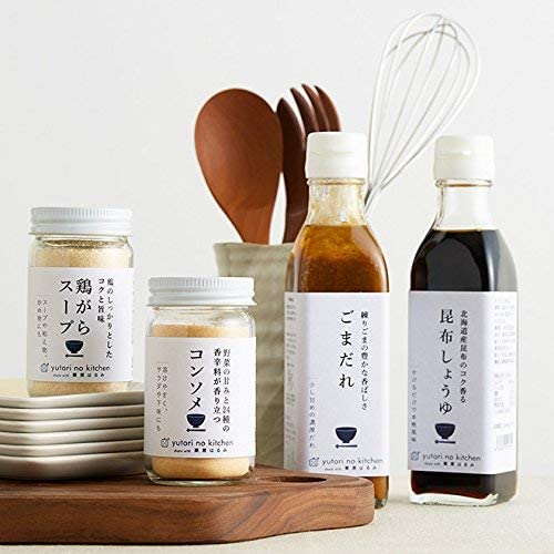 ★ゆとりのキッチン 調味料4本セット　[Ｅ214-025]-2