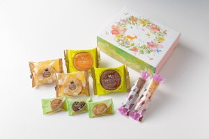森の庭　森の焼き菓子　フラワーリース　９個[93050-01]