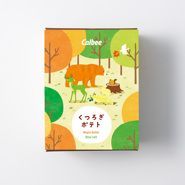 カルビー　くつろぎポテト５袋［95054-01］-2
