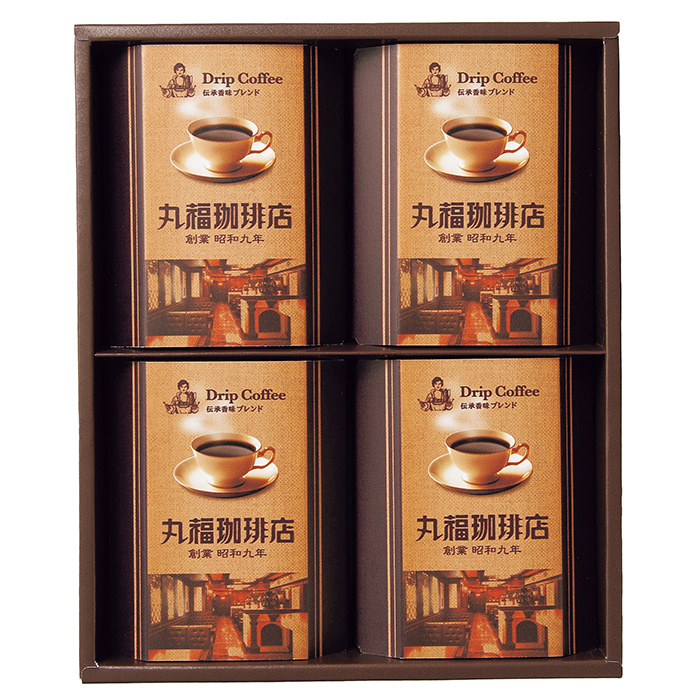丸福珈琲店　伝承香味ブレンド詰合せ４箱入［95041-03］