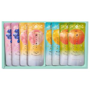 ホシフルーツ　フルーツパーラーの凍らせて食べるシャーベット　彩果しずく　８袋［95030-02］