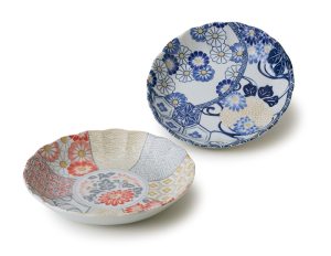 華祥瑞深皿２Ｐ日本製　[SE5-150-7]
