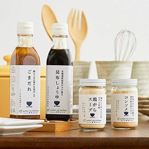 ★ゆとりのキッチン 調味料4本セット　[Ｅ214-025]-3
