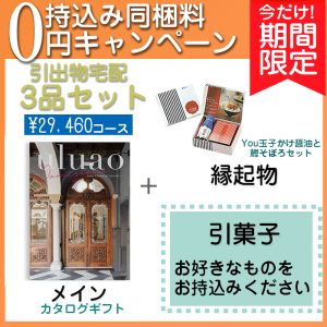 　【持込み同梱料0円キャンペーン】3品セット29460円コース　[agset13]