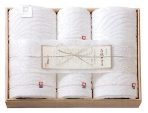 今治謹製　白織タオル　バスタオル2P＆フェイスタオル2P　[SE6-78-5]