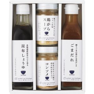 ★ゆとりのキッチン 調味料4本セット　[Ｅ214-025]