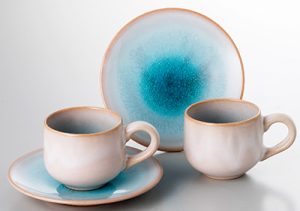 萩焼 ソライロ 珈琲器2客 [62-243-80] 
