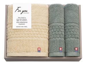 クラシキレイタオル　世界一きれいなタオル　制菌加工タオルセット[64950]