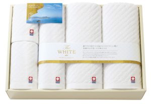 今治　The WHITE(ザ ホワイト)　日本製　愛媛今治　タオルセット[65601]