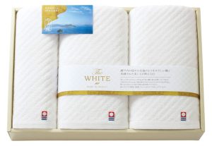 今治　The WHITE(ザ ホワイト)　日本製　愛媛今治　タオルセット[65640]