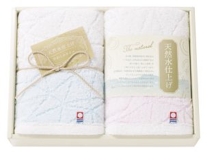 天然水仕上げ　やわらかタオル　日本製　愛媛今治　タオルセット[65930]