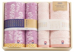 今治いろどり　春花秋月（しゅんかしゅうげつ）　タオルセット[66575]