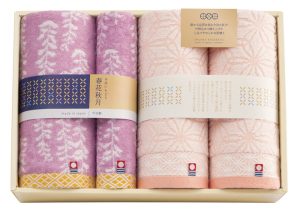 今治いろどり　春花秋月（しゅんかしゅうげつ）　タオルセット[66590]