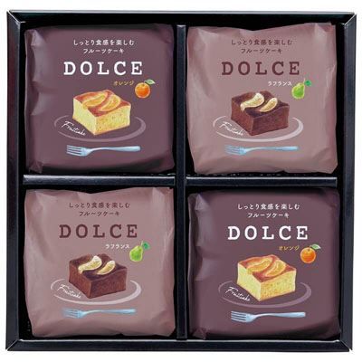 ホシフルーツ　しっとりフルーツケーキ　４個　[91020-01]