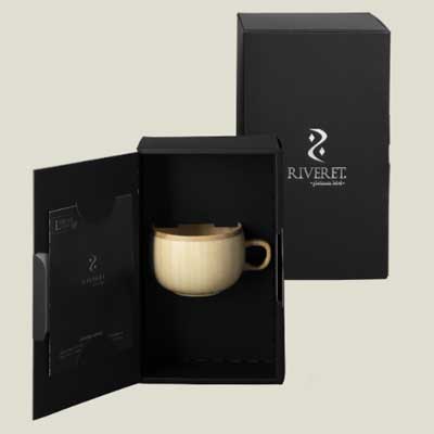 【RIVERET/リヴェレット】コーヒーカップ  単品　ホワイト　[RV-206W]-2