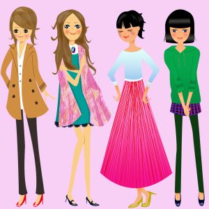 女の子イラスト