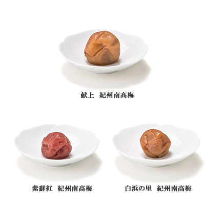 Premium 紀州南高梅&日本茶ｾｯﾄB［A584]-3
