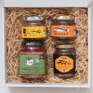 万能ソースとご飯のおともセット (4本セット)　[bottle-gift-set1]