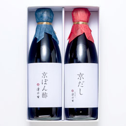 京だし・京ぽん酢セット 化粧箱入　[tsunokiti10]