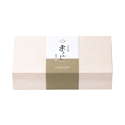 中津川銘菓 栗きんとん8個 木箱入り[A1000]-3