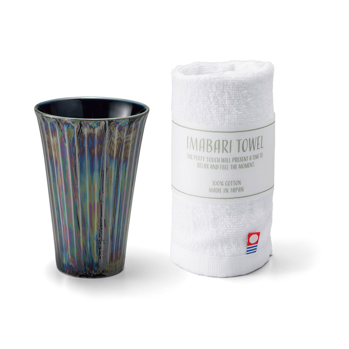 ルミナカップ＆タオル(WH)[AM-1913]