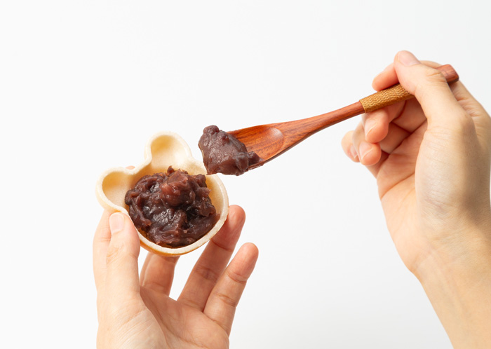 あんバターもなか（熊）[ANB-3]-2