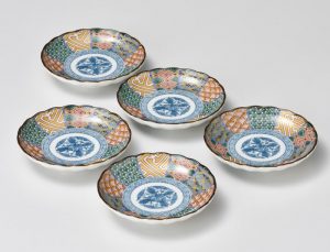 Somenishiki Shonzui小皿揃　[16679]