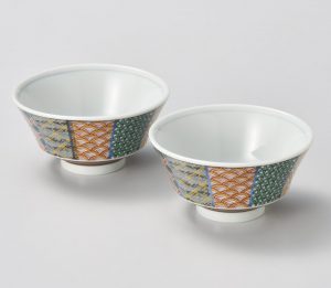 Somenishiki Shonzuiペア茶碗（小）　[16684]