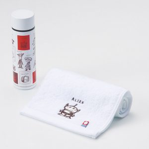 Stainless bottle & Towel Setボトル&タオルセット（トイ・ストーリー/ブラウン）　[3286-11]