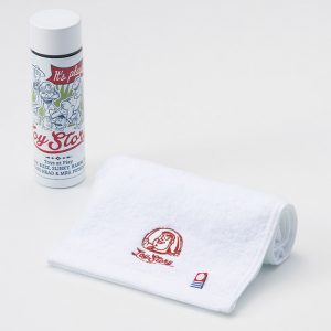Stainless bottle & Towel Setボトル&タオルセット（トイ・ストーリー/ネイビー）　[3286-12]