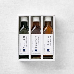 ★ゆとりのキッチン 調味料3本セット　[Ｅ214-016]