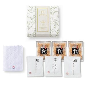 縁起の品＆今治タオル(七宝W）[ET-13]