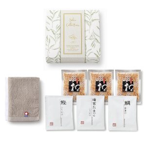 縁起の品＆今治タオル(ナチュール）