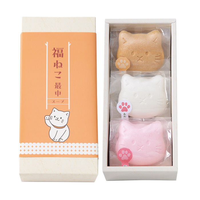 福ねこ最中(スープ)[FK-3]