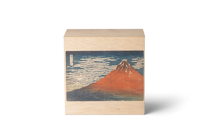 茶楽JAPAN　抹茶碗(桜富士)木箱入[MW-1859]-3