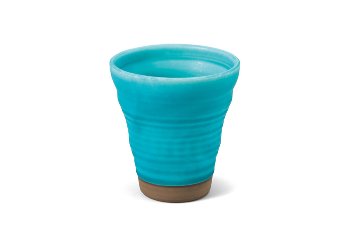 結心 カップ(ターコイズ) [YU-1920]