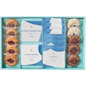 ４種の焼き菓子＆ロイヤル　コペンハーゲン　ドリップコーヒー＆ティーセット１８個［95004-05］