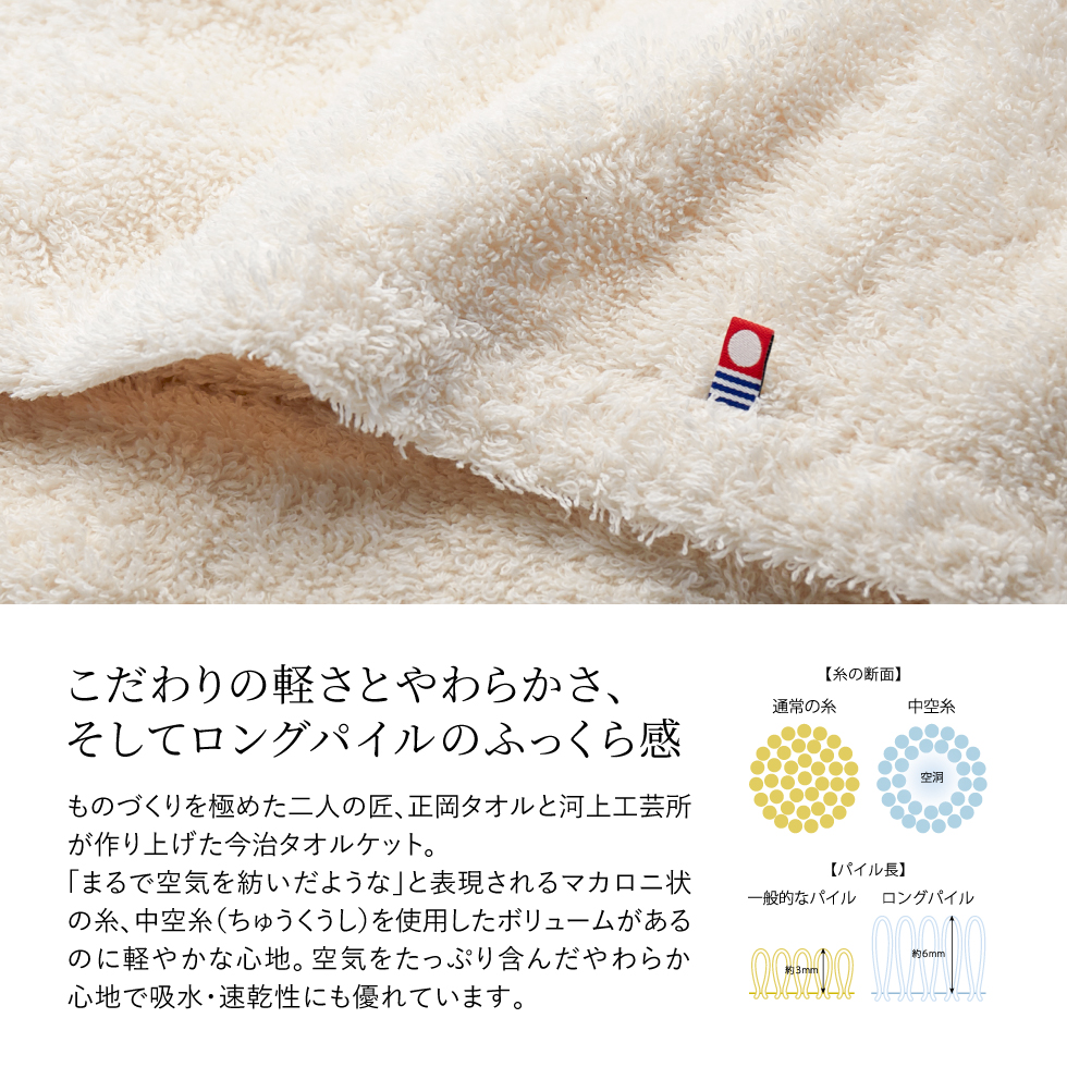 IMABARI殿堂　日本製　愛媛今治　木箱入り高級タオルケット[62603]-4