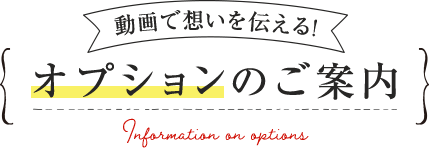 オプションのご案内