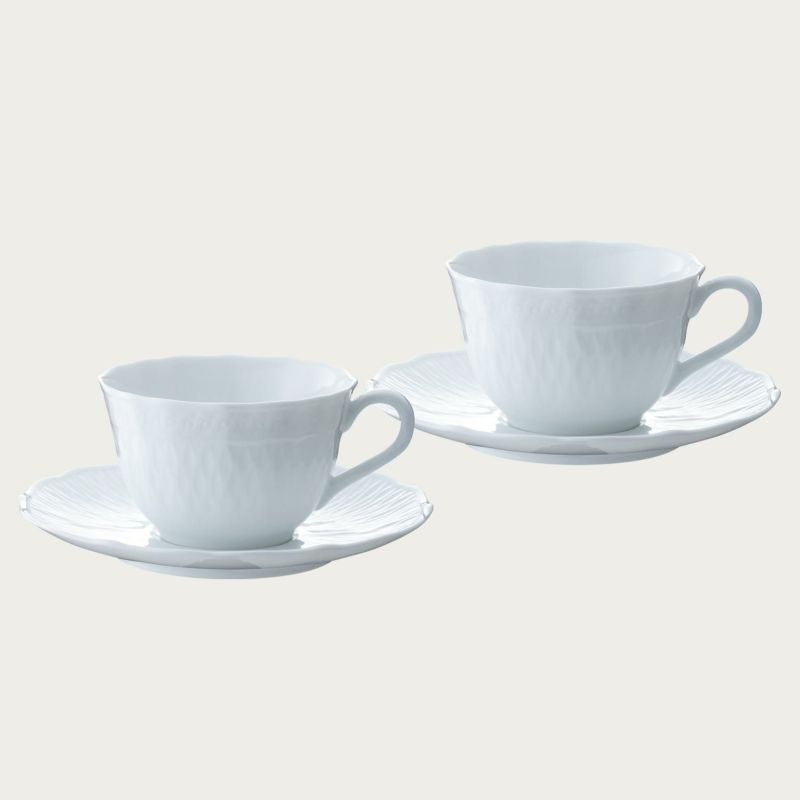 シェール ブラン　ティー・コーヒー碗皿ペアセット[1655L/P94887]-1