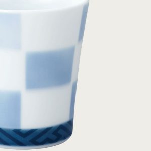 [1688-91J/P2181]アテハカ コレクション　タンブラーペアセット（市松・矢絣）