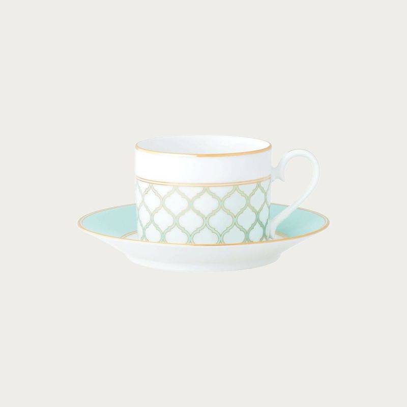 エターナルパレス　ティー・コーヒー碗皿ペアセット（色変り）[1742-43L/Q004EA]-3
